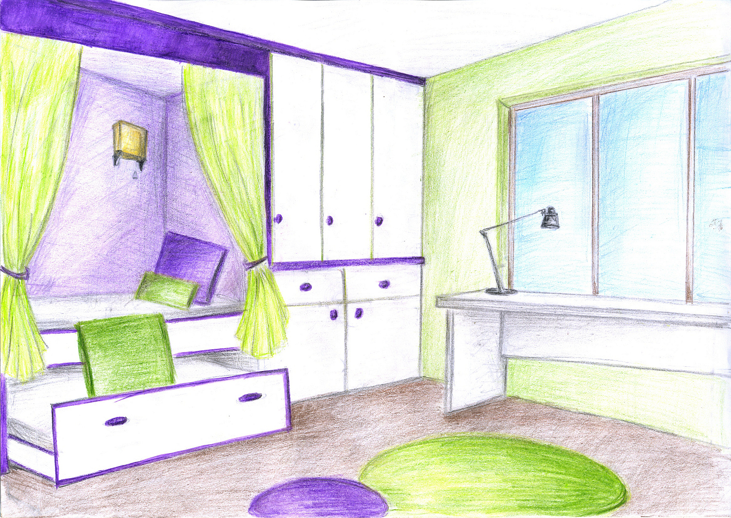 Конкурс детского рисунка «Детская моей мечты! Раскрась мечту!» 